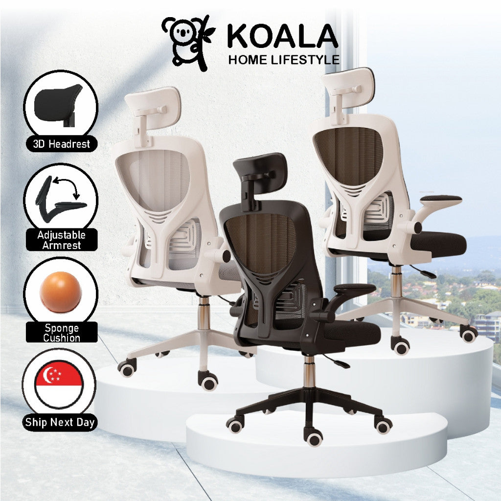 Koala Home Ergonomic Office Chair / Computer chair /Desk chair/ Mesh Chair/ Comfort Lift Chair For study