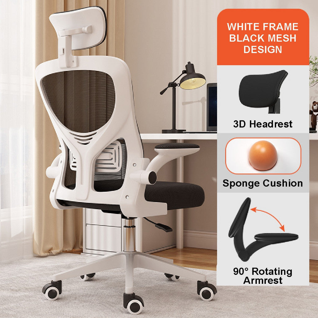 Koala Home Ergonomic Mesh Office Chair Adjustable Height Computer Chair with Armrest for Home & Office