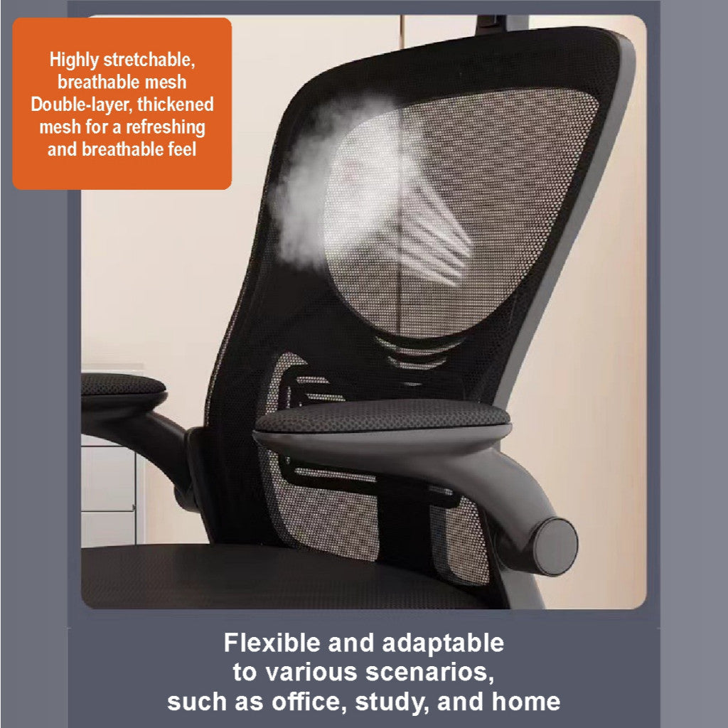 Koala Home Ergonomic Mesh Office Chair Adjustable Height Computer Chair with Armrest for Home & Office