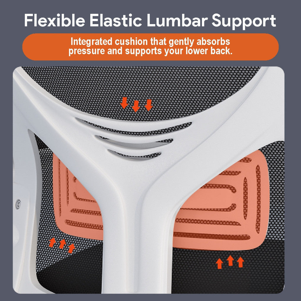 Koala Home Ergonomic Mesh Office Chair Adjustable Height Computer Chair with Armrest for Home & Office