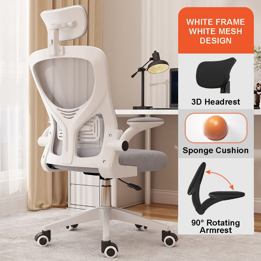 Koala Home Ergonomic Mesh Office Chair Adjustable Height Computer Chair with Armrest for Home & Office