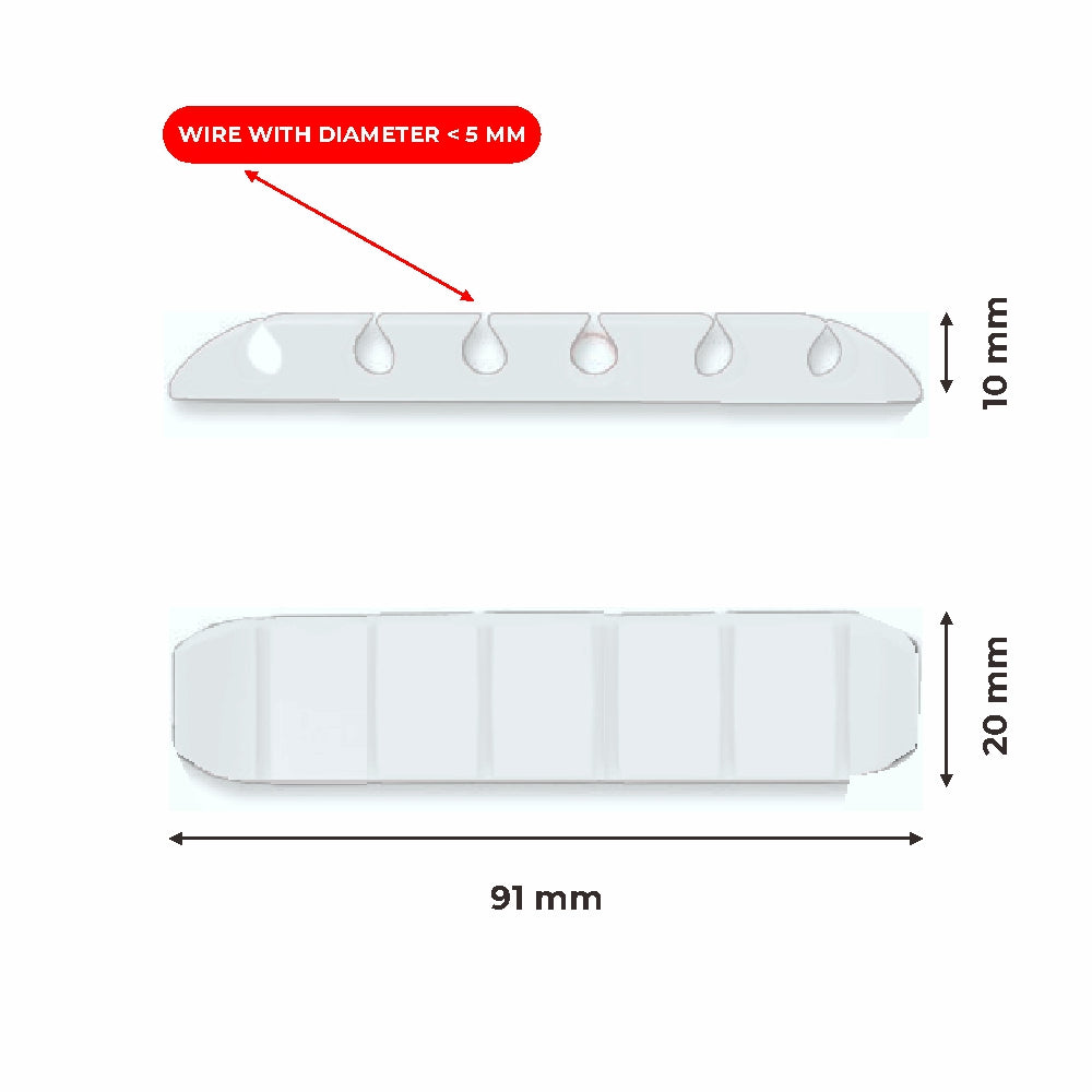 Koala Home Cable Management Box/Cable Organizer Box/Cable Storage Box/Wire Box Extension/Wire Organizer Box