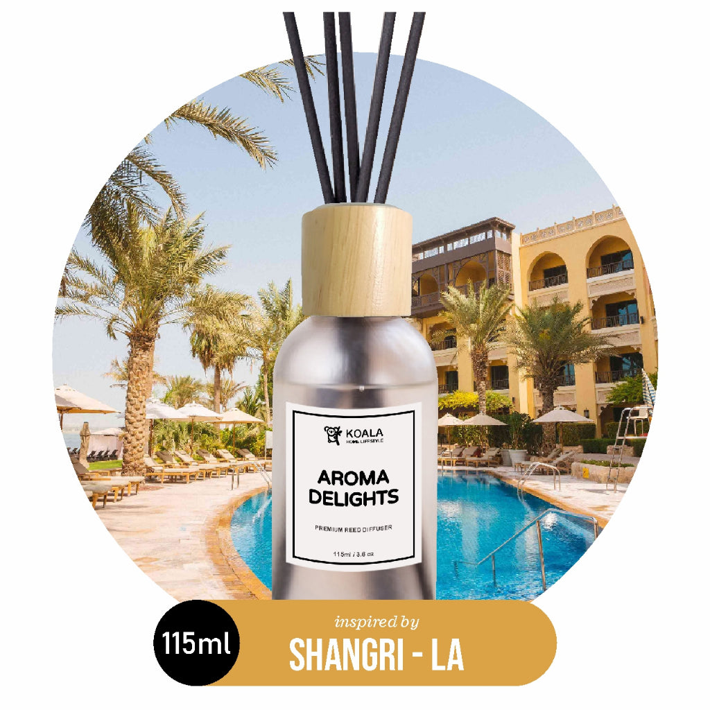 Koala Home Aromatherapy Essential Oil Aroma Reed Diffuser Air Freshener Hotel Scents 115ml Gifts