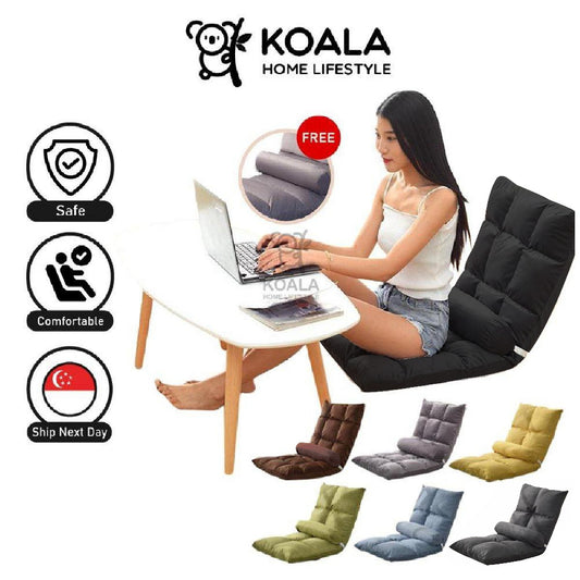 Koala Home Tatami Lazy Sofa /tatami chair/ Floor Chair/ Foldable Reclining Chair / Cushion / Floor Sofa