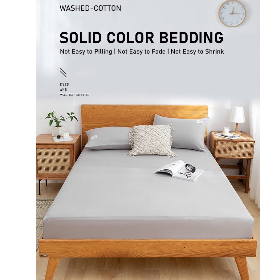 Koala Home Bedsheet/Bed Sheet/fitted sheet/Single 90*200 Size Bedsheet Mattress Protector