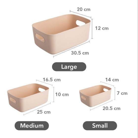 Koala Home Stackable Storage Box with lid/Large Storage Boxes/Cabinet organizer Organizer Quality Home收纳盒