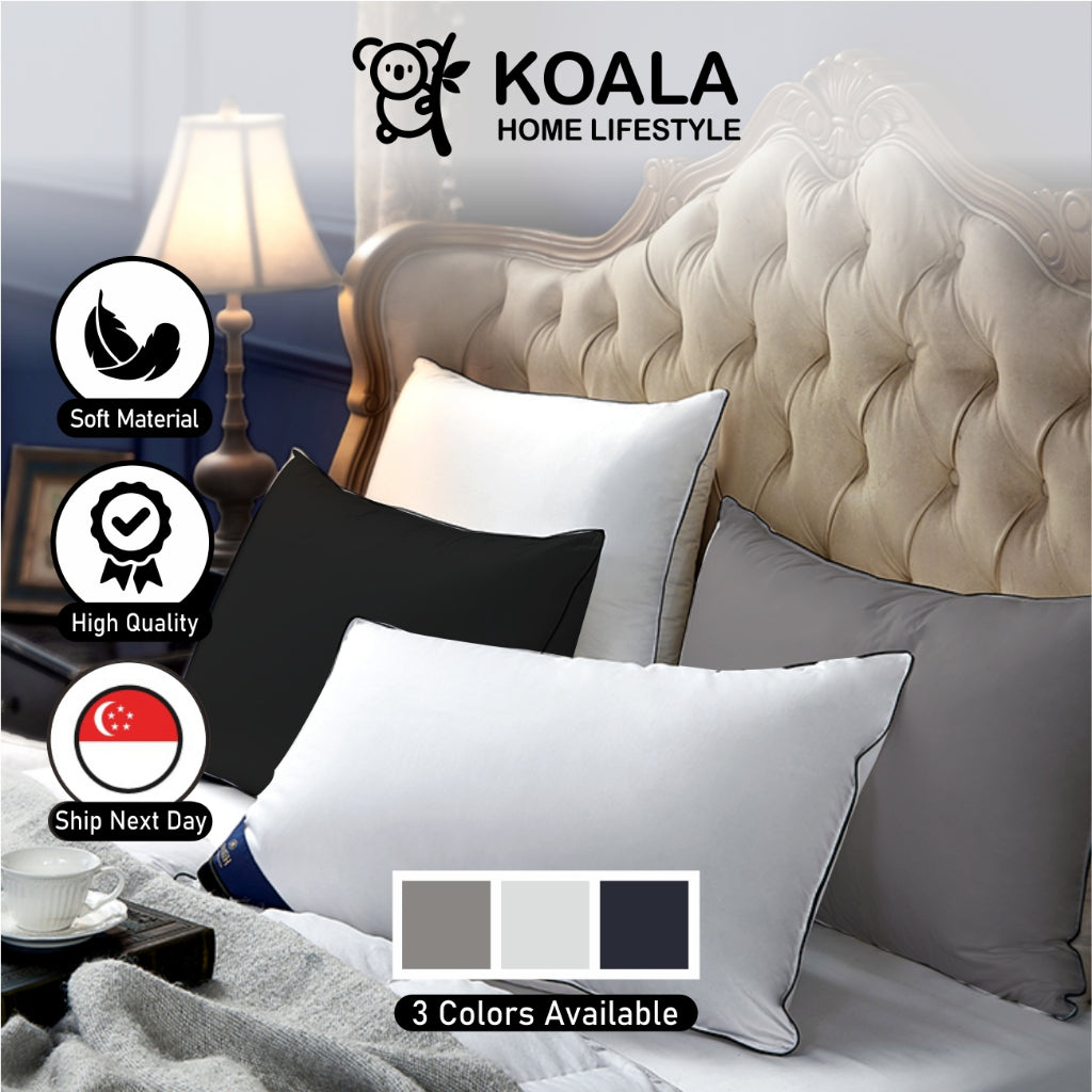 Koala Home 5 Star Hilton Pillow Hotel Pillows Premium Comfort Anti Dustmite 1000g/1300g