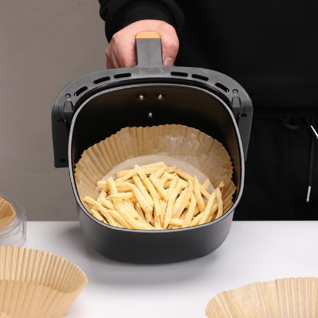Koala Home Air Fryer Paper Disposable Oilproof Liners Non-Stick Parchment  Steamer Oven Baking  100pcs / 50Pcs