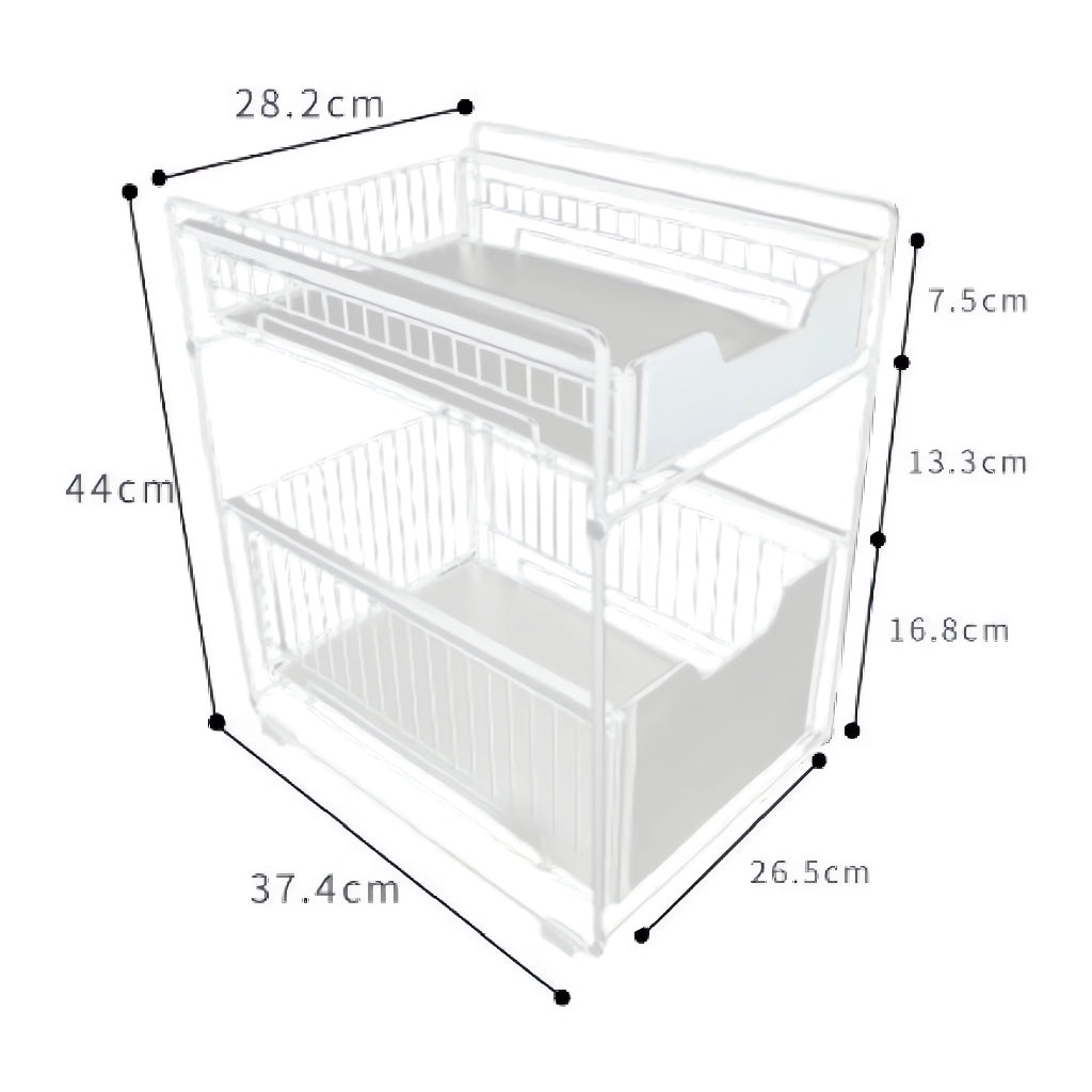 Koala Home Under Sink Rack Sink Rack Kitchen Storage Shelf Rack Home Multiple Cabinet Drawer Organizer