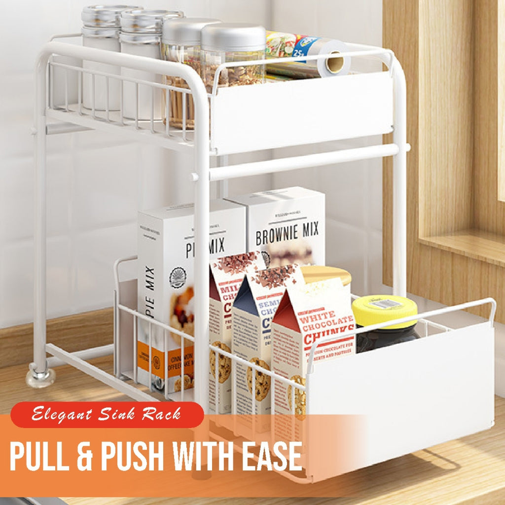 Koala Home Under Sink Rack Sink Rack Kitchen Storage Shelf Rack Home Multiple Cabinet Drawer Organizer