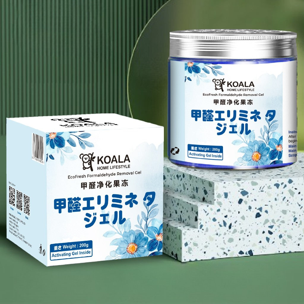 Koala Home Japan Formaldehyde Jelly Gel Household Formaldehyde remover Absorbent 200g日本甲醛清除剂甲醛吸除膏