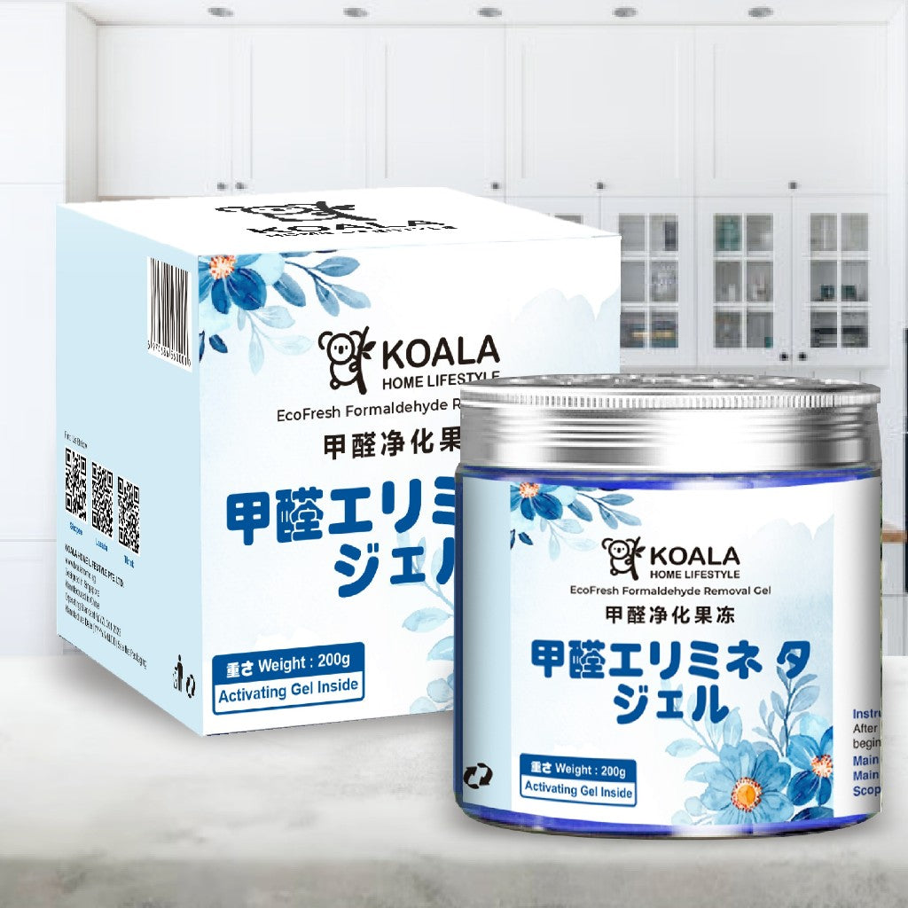 Koala Home Japan Formaldehyde Jelly Gel Household Formaldehyde remover Absorbent 200g日本甲醛清除剂甲醛吸除膏