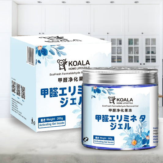 Koala Home Japan Formaldehyde Jelly Gel Household Formaldehyde remover Absorbent 200g日本甲醛清除剂甲醛吸除膏