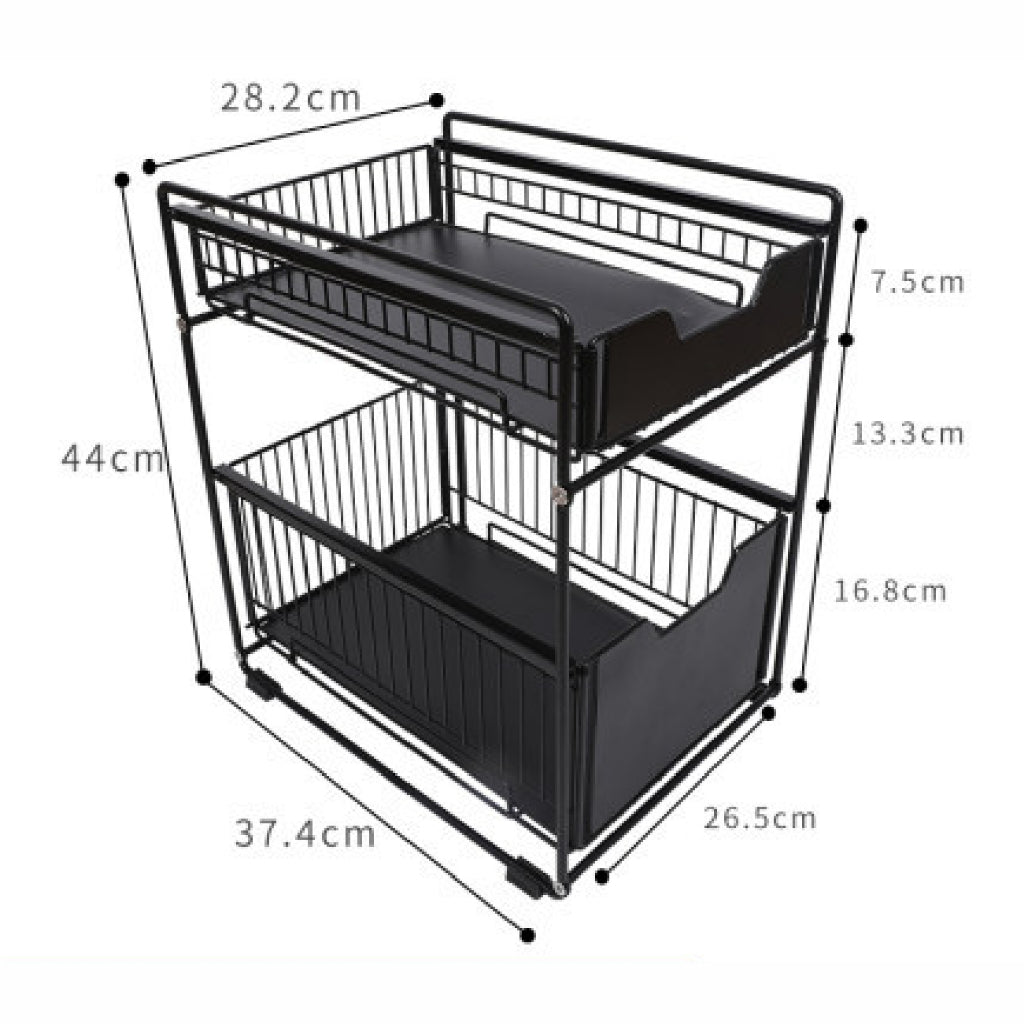 Koala Home Under Sink Rack Sink Rack Kitchen Storage Shelf Rack Home Multiple Cabinet Drawer Organizer