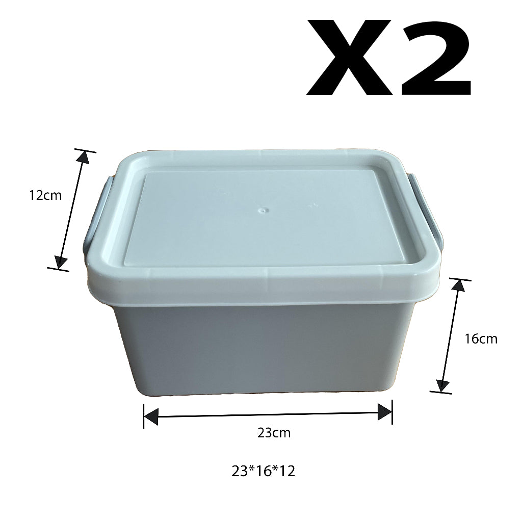 Koala Home Transparent Storage Box Organizer Stackable Container Waterproof 15L/40L/55L/80L/105L