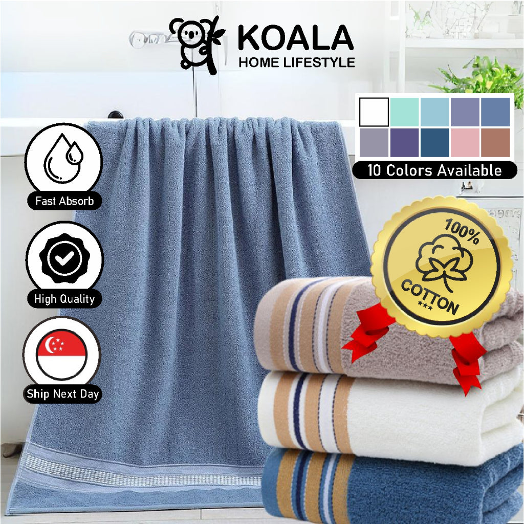 Koala Home 100% Cotton Bath Towel/Towel/Pure Cotton Bath Towel/Bathroom Towel/Soft Towel/Japan Face Towel