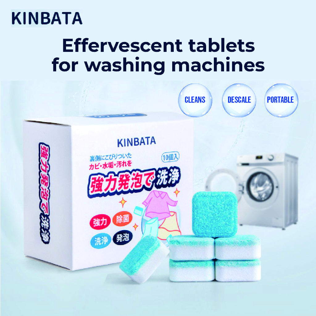 Koala Home Washing Machine Cleaner Effervescent Tablet Cleaner Remove Stains Multi -functional decontamination