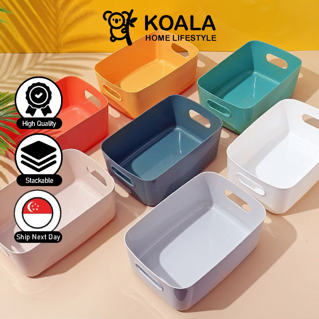 Koala Home Stackable Storage Box  Desktop Organizer Cosmetic Sundries Box Small object storage Snack storage