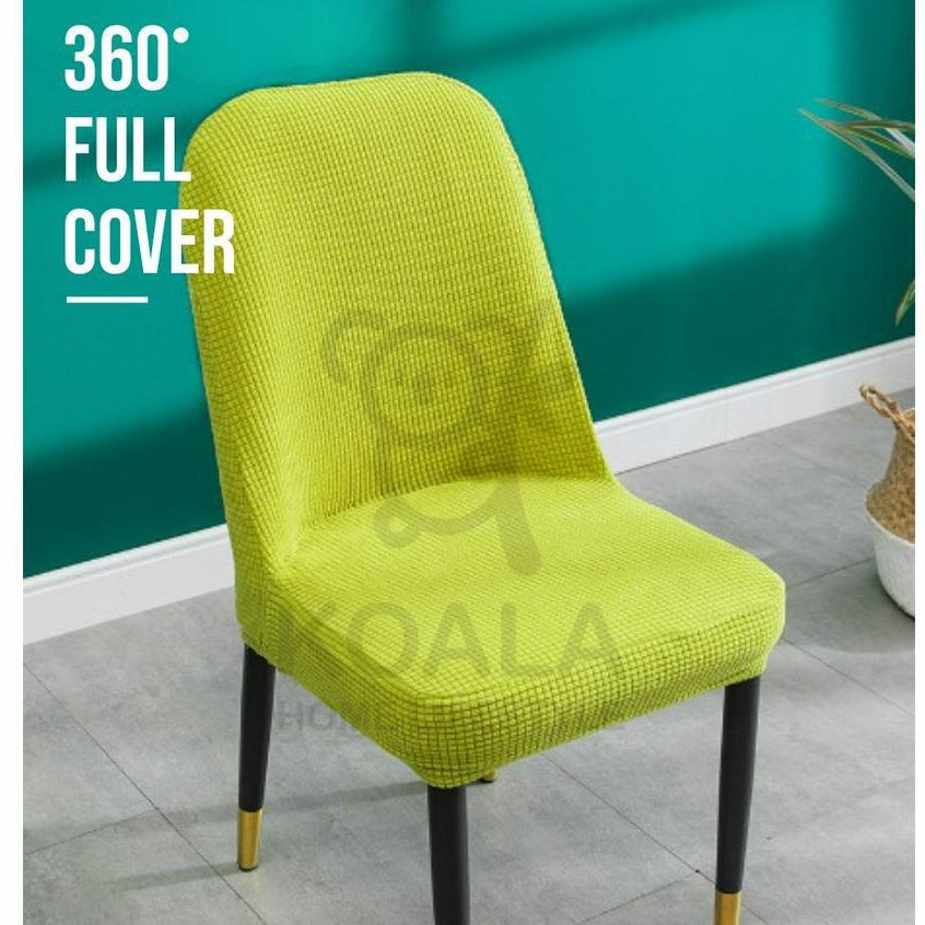 Koala Home Dining Chair Cover/General Chair Cover/Seat Cover/Semi-Round Chair Cover/Elastic Chair Covers