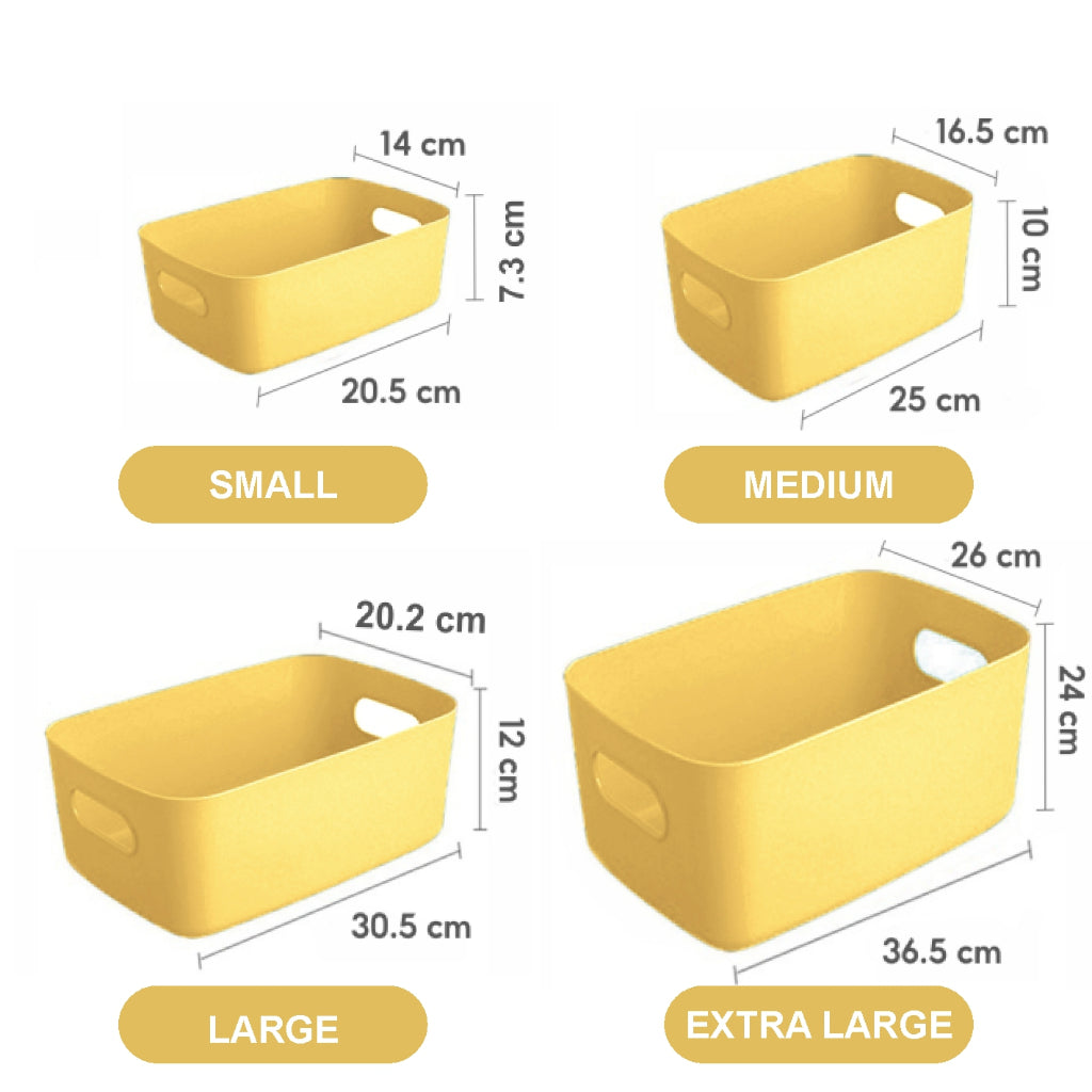 Koala Home Stackable Storage Box with lid/Large Storage Boxes/Cabinet organizer Organizer Quality Home收纳盒