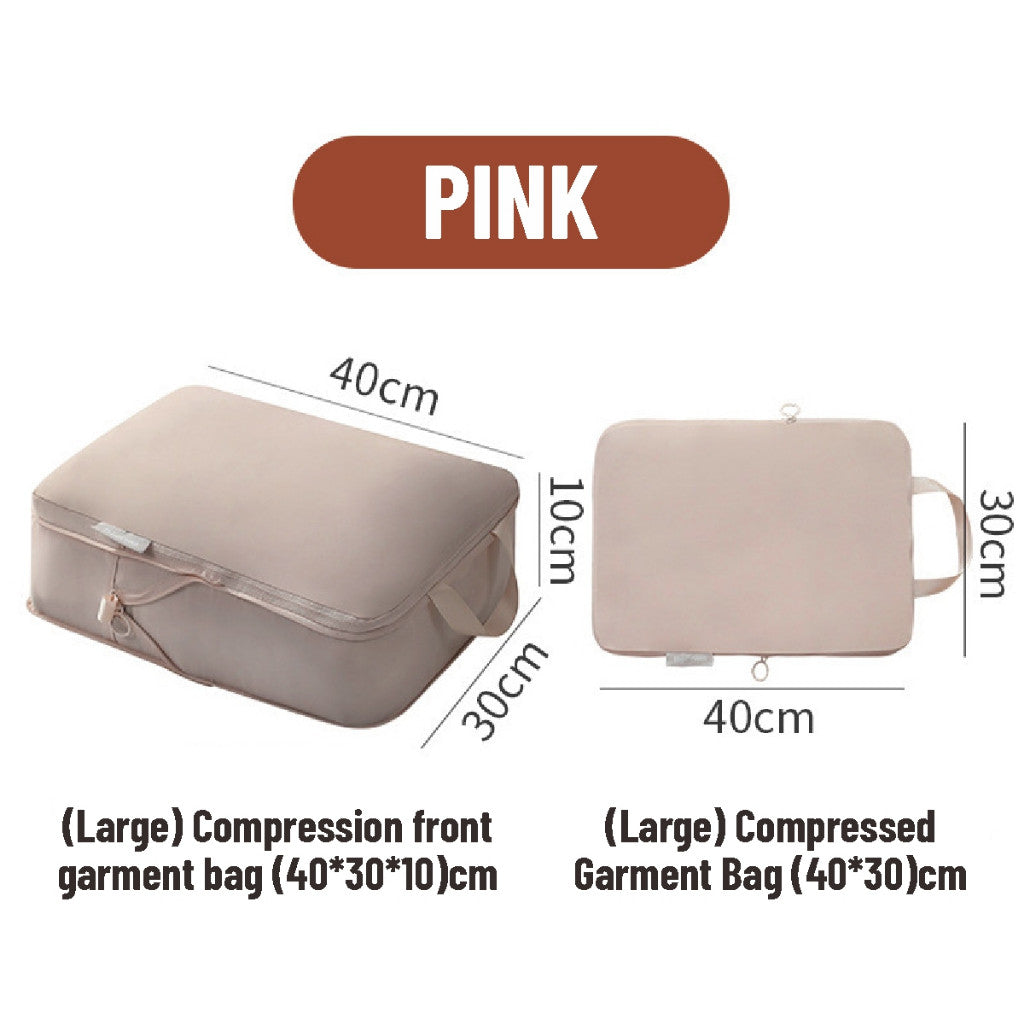 Koala Home Travel Organiser Set Suitcases Compression Storage Bags Packing Cubes Clothes Luggage Waterproof 6PCS