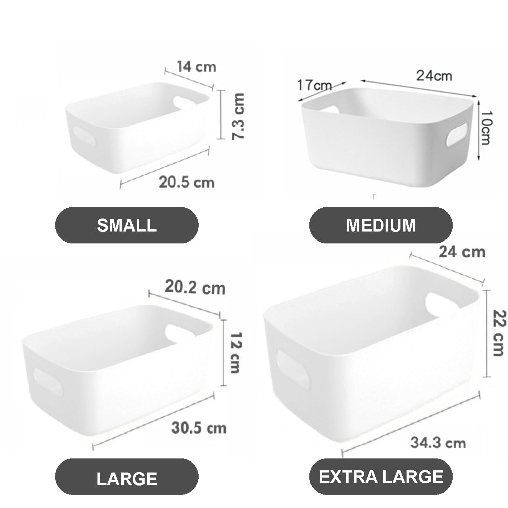 Koala Home Stackable Storage Box with lid/Large Storage Boxes/Cabinet organizer Organizer Quality Home收纳盒