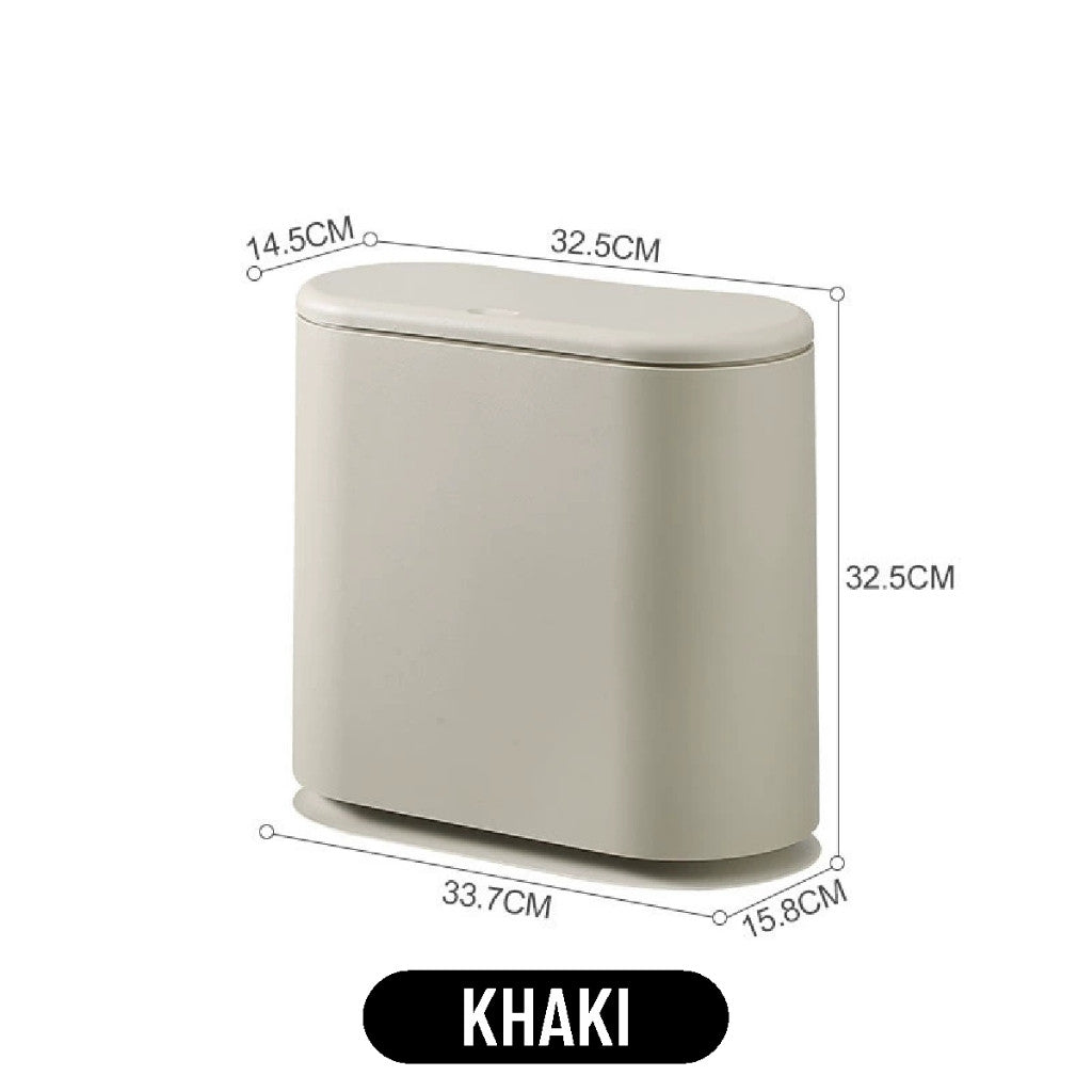 Koala Home Rubbish Bin-for Bathroom/Toilet/Kitchen/Living Room Slim Gap Trash Can Waste Bin Dustbin Trash Bin