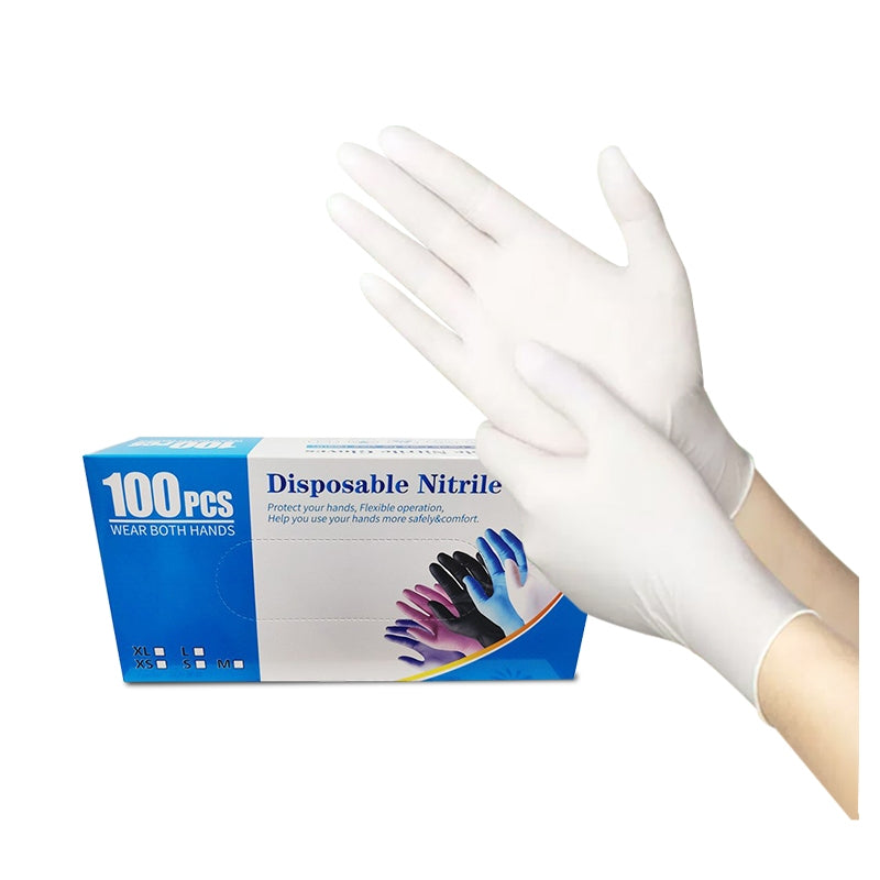 Koala Home Disposable Nitrile Gloves latex gloves Quality Powder-Free Waterproof and Oil-Resistant 100 Pce/Box