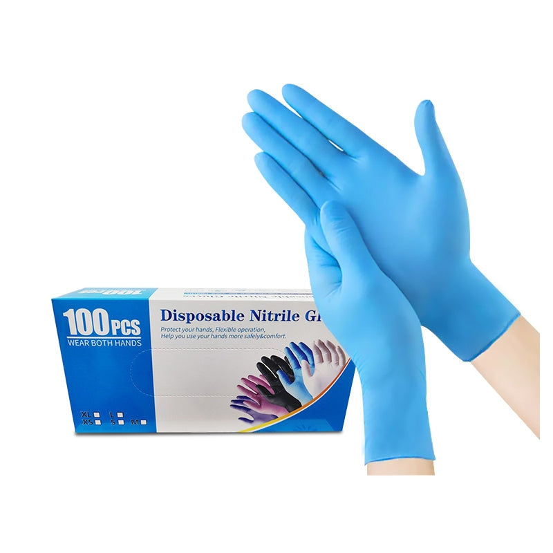 Koala Home Disposable Nitrile Gloves latex gloves Quality Powder-Free Waterproof and Oil-Resistant 100 Pce/Box