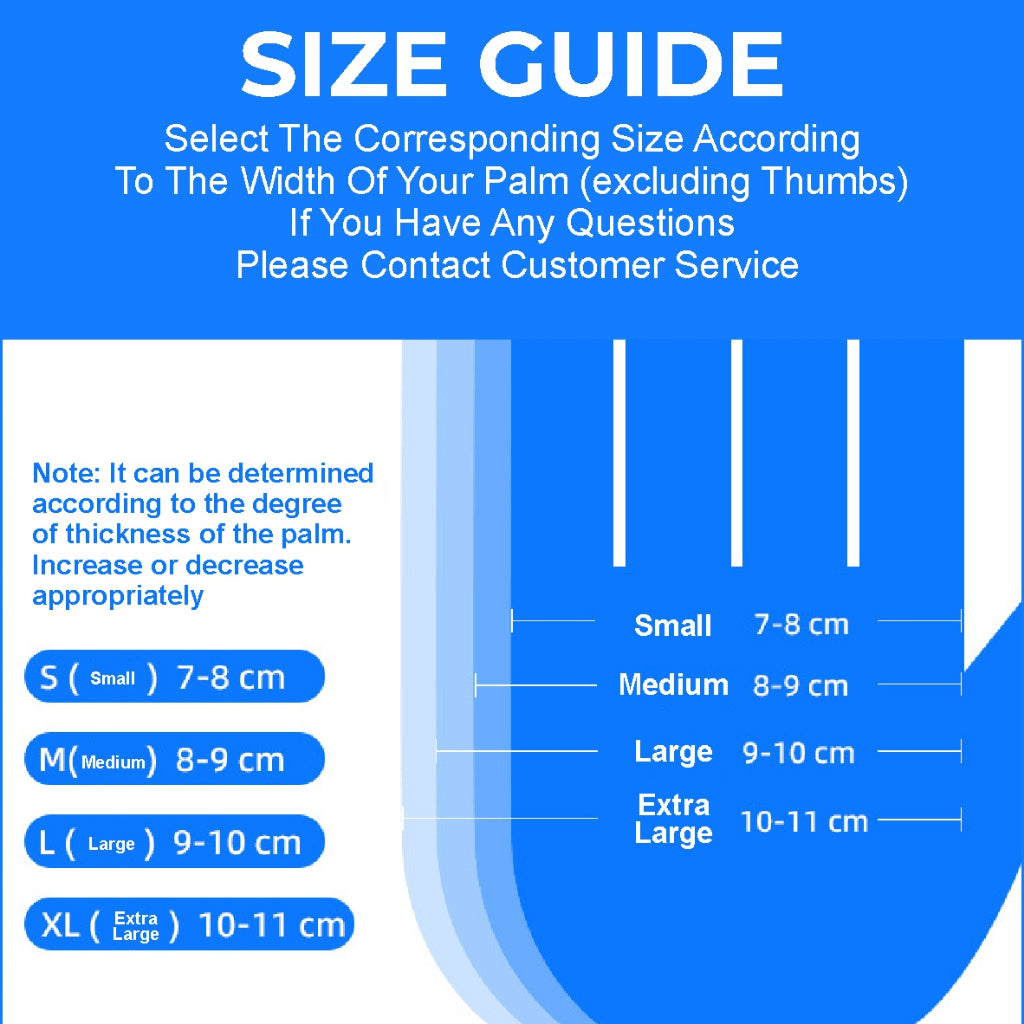 Koala Home Disposable Nitrile Gloves latex gloves Quality Powder-Free Waterproof and Oil-Resistant 100 Pce/Box