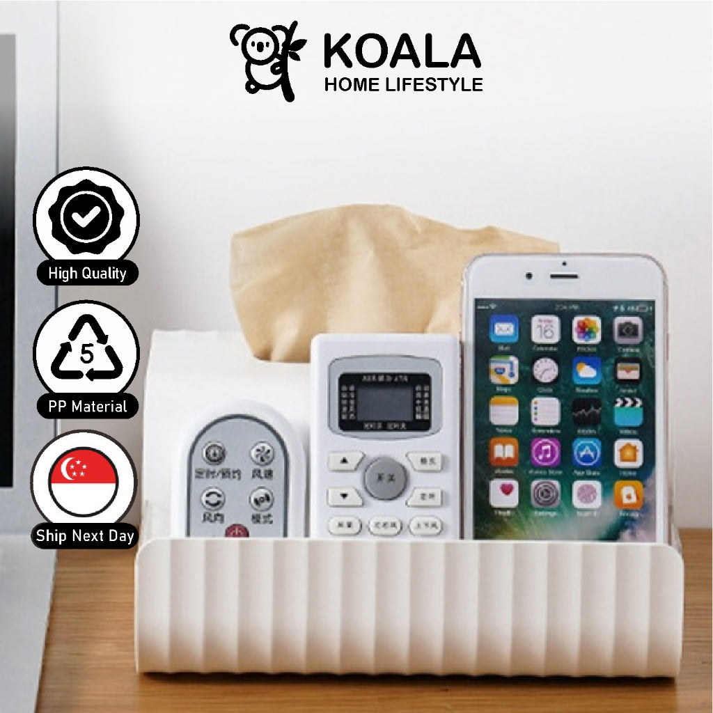 Koala Home Tissue Holder /Tissue Box /Home Storage Phone Stand Remote Control Home Organisation