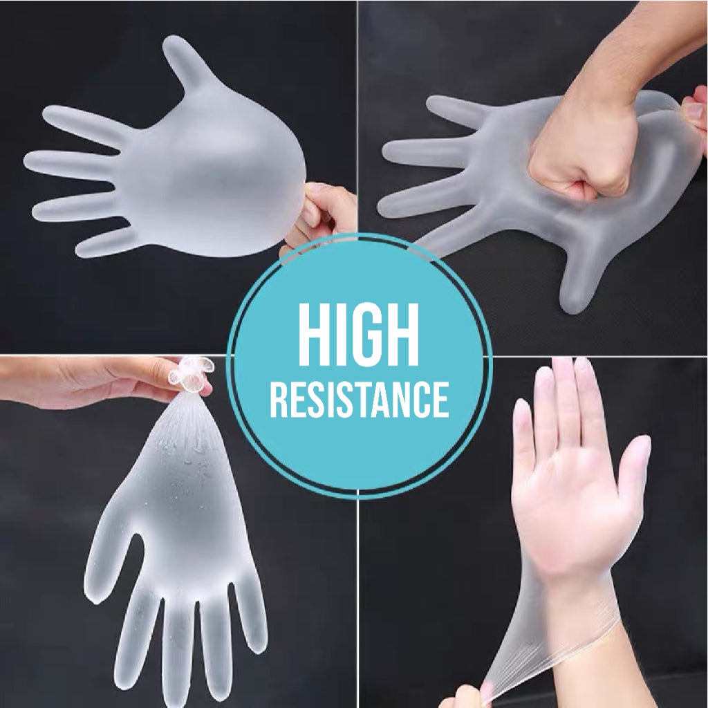 Koala Home Disposable Nitrile Gloves latex gloves Quality Powder-Free Waterproof and Oil-Resistant 100 Pce/Box