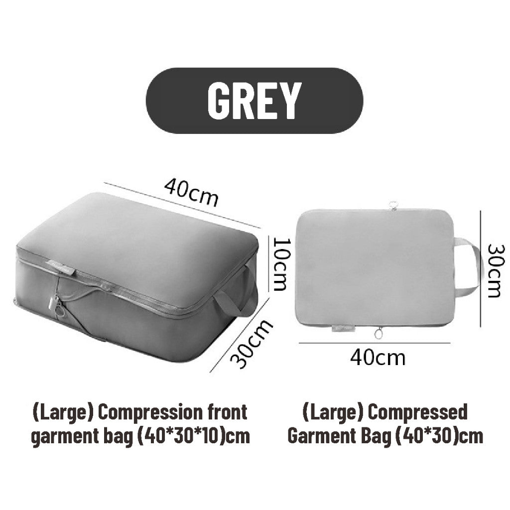 Koala Home Travel Organiser Set Suitcases Compression Storage Bags Packing Cubes Clothes Luggage Waterproof 6PCS