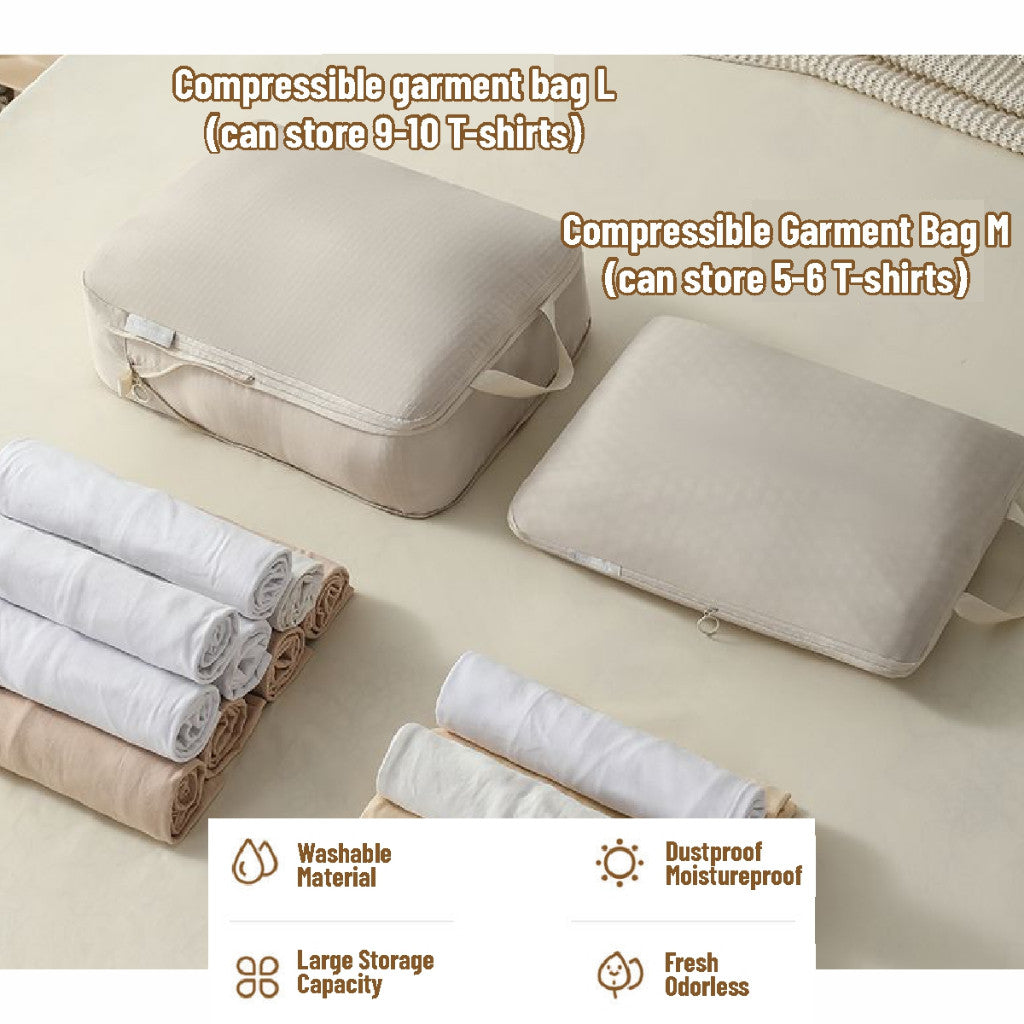 Koala Home Travel Organiser Set Suitcases Compression Storage Bags Packing Cubes Clothes Luggage Waterproof 6PCS