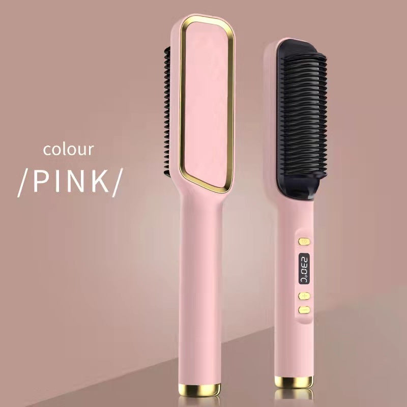 Koala Home Mini Hair Straightener Hair Straightener Comb Curler Wireless Hair Straightener Negative Ion Wireless