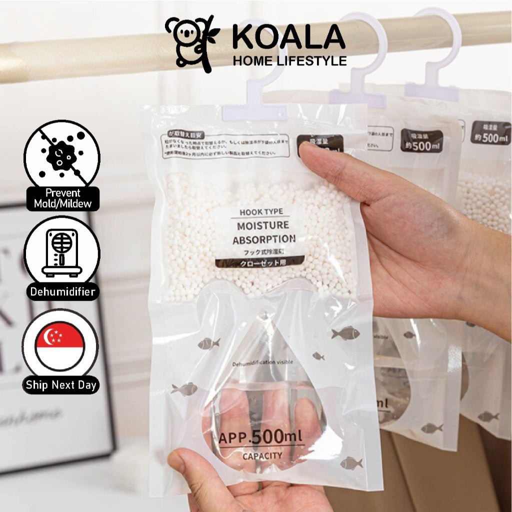 Koala Home Japan Dehumidifier Hanging Closet Bag Drawer Pack Moisture Absorber Moisture Absorption Bag Absorb Humidity