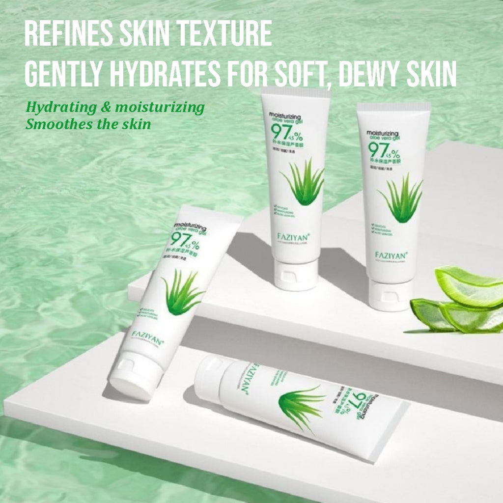 Koala Home 97 %Aloe Vera Gel / Soothing & Moisture Gel 300g / Acne & Blackhead Removal, Restores Delicate Skin