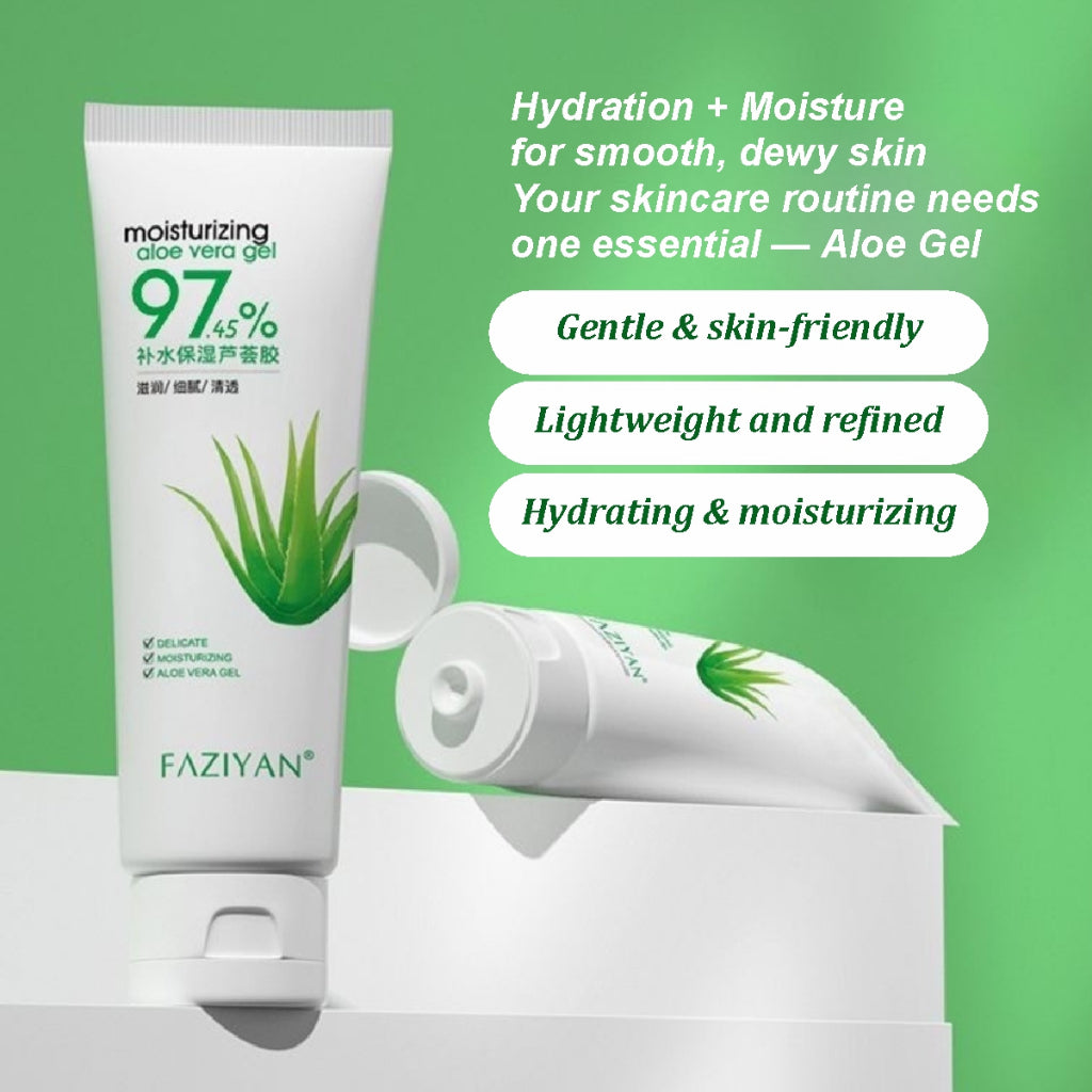 Koala Home 97 %Aloe Vera Gel / Soothing & Moisture Gel 300g / Acne & Blackhead Removal, Restores Delicate Skin