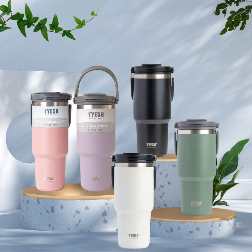 Koala Home TYESO Thermos Tumbler Thermal  Flask Water Bottle Vacuum Insulated Bottle Stainless Steel Coffee Cup Car