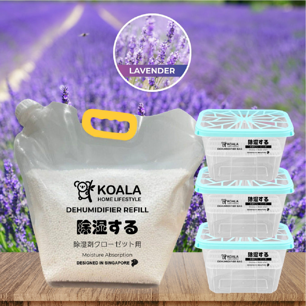 Koala Home Dehumidifier Refill Eco-friendly Moisture Absorber 2kg