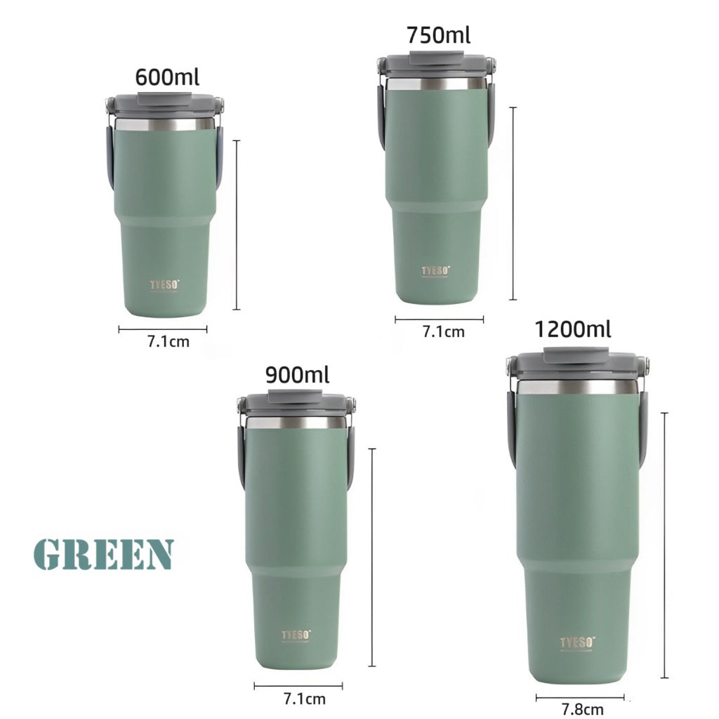 Koala Home TYESO Thermos Tumbler Thermal  Flask Water Bottle Vacuum Insulated Bottle Stainless Steel Coffee Cup Car