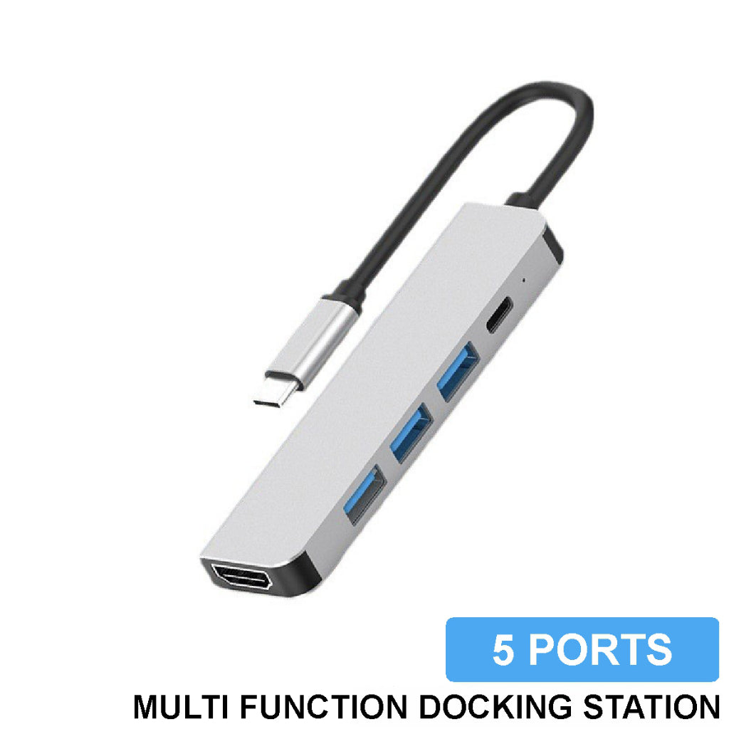 Koala Home Usb C Hub Type C To Hdmi Usb 3.0 Pd RJ45 100W Docking Station Sd Tf Card 3/4/6/7/8 in 1