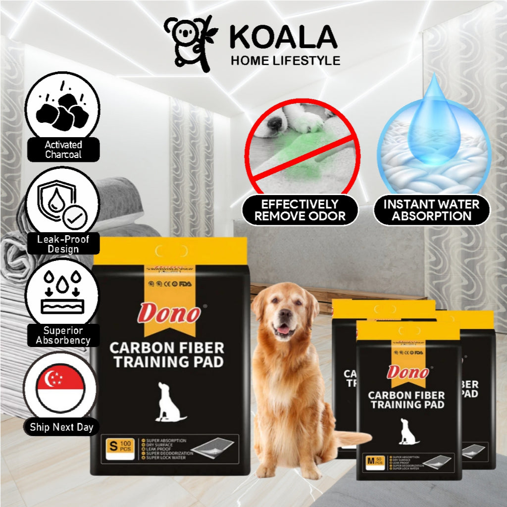 Koala Home Dono Charcoal Pet Pee Pad/ Pee Pad for dog cat Diaper/ Training pee pads High-Absorbent / Deodorizing Pee Pad