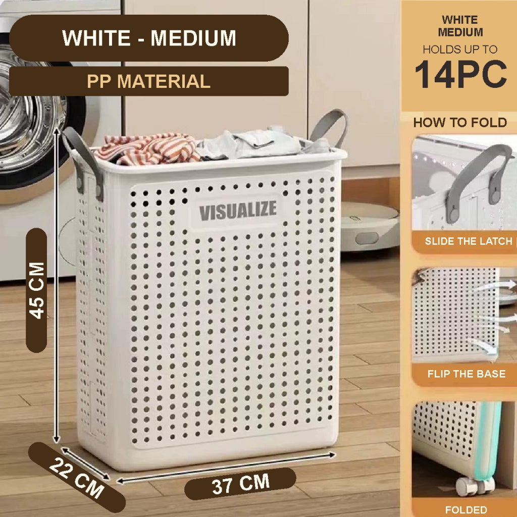 Koala Home Foldable Laundry Basket /Dirty Clothes Basket/Laundry hamper/Storage Bag Shelves / Toys Organizer Storage