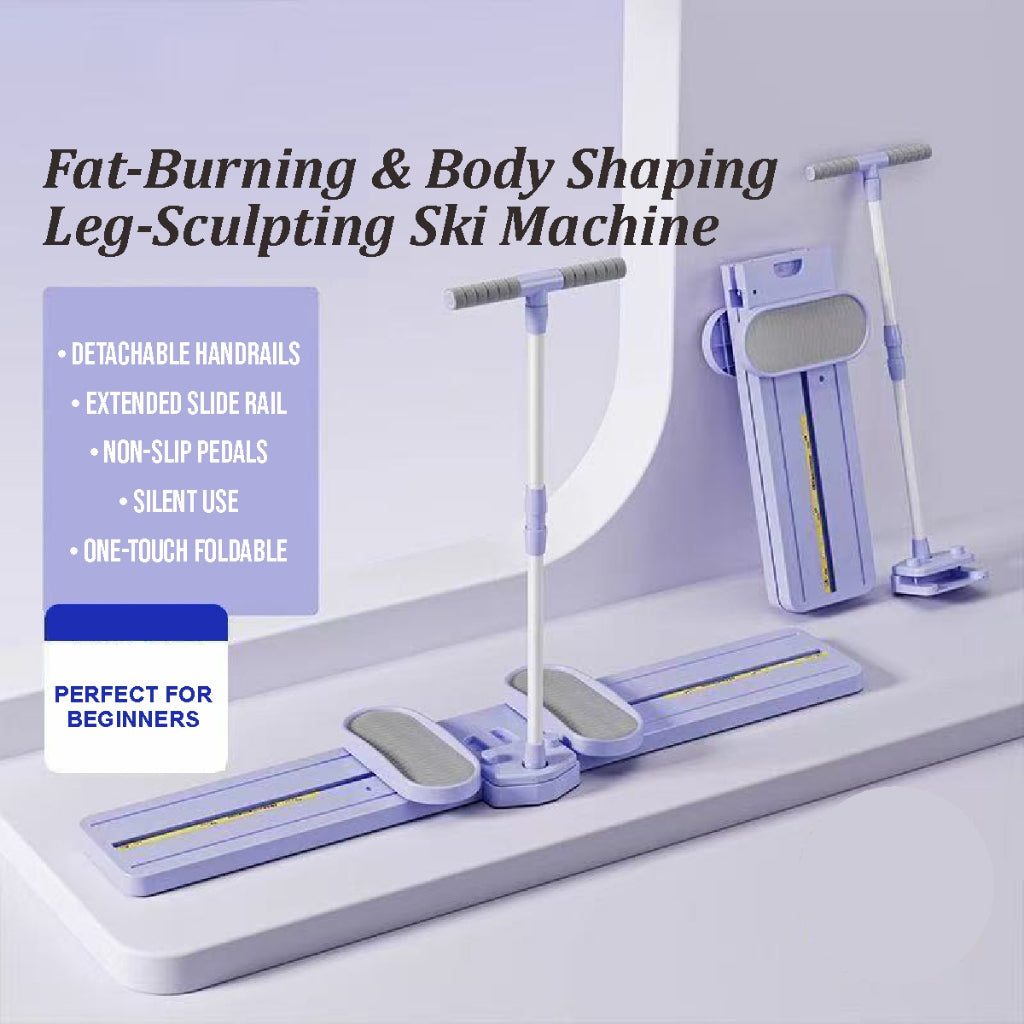 Koala Home Premium Portable Ski Machine Pilates Board Home Leg Exercise/Slimming Fitness