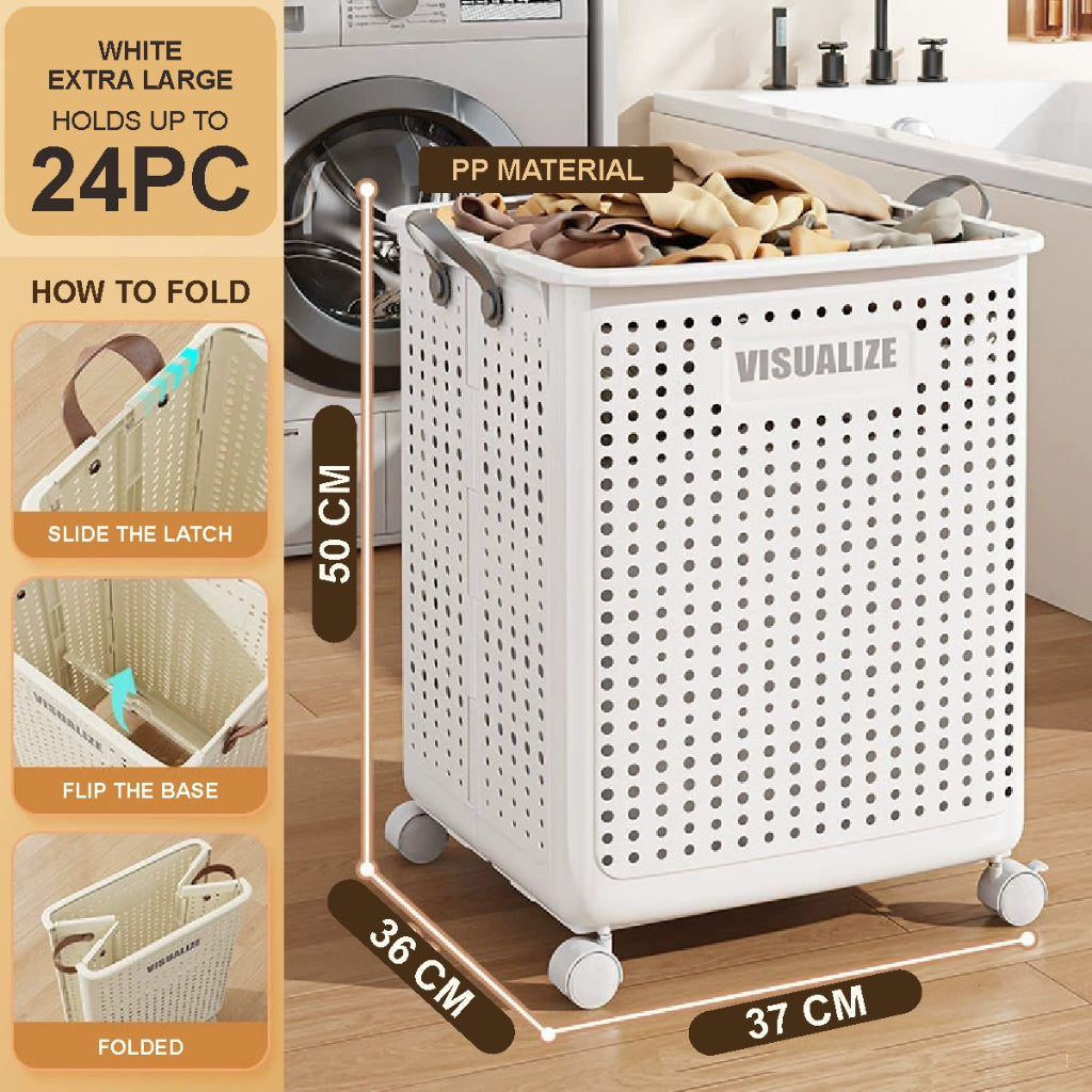 Koala Home Foldable Laundry Basket /Dirty Clothes Basket/Laundry hamper/Storage Bag Shelves / Toys Organizer Storage