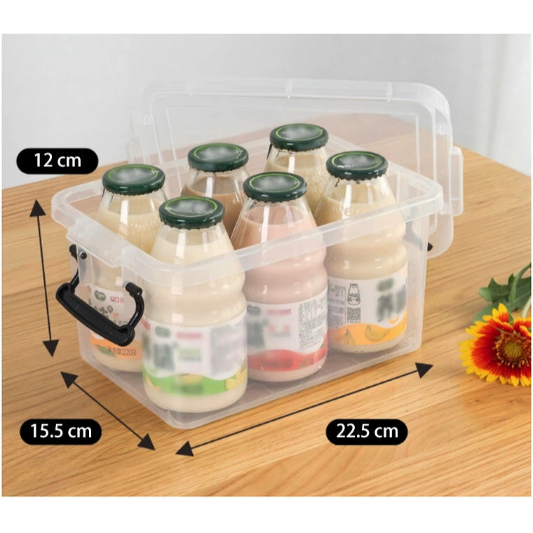 Koala Home Transparent Storage Box Organizer Stackable Container Waterproof with Wheels 15L/40L/55L/80L/105L