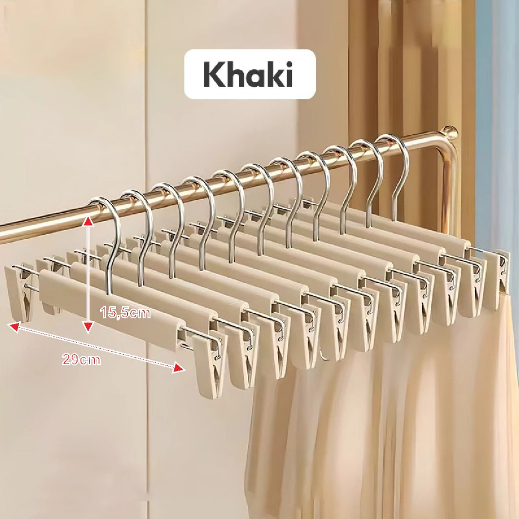 Koala Home Pant and Cloth Anti Slip Hanger/ Anti Slip Hanger/ Hanger with clips