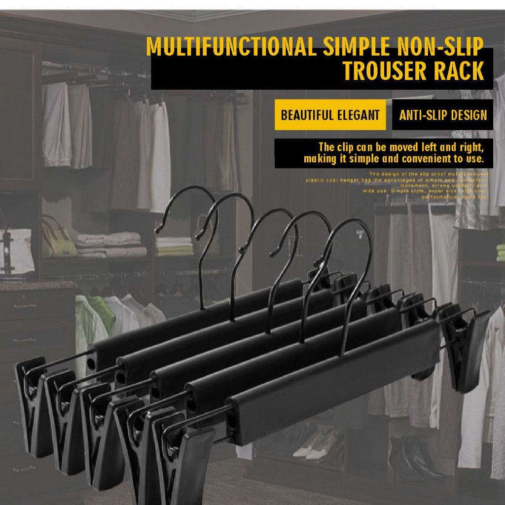 Koala Home Pant and Cloth Anti Slip Hanger/ Anti Slip Hanger/ Hanger with clips