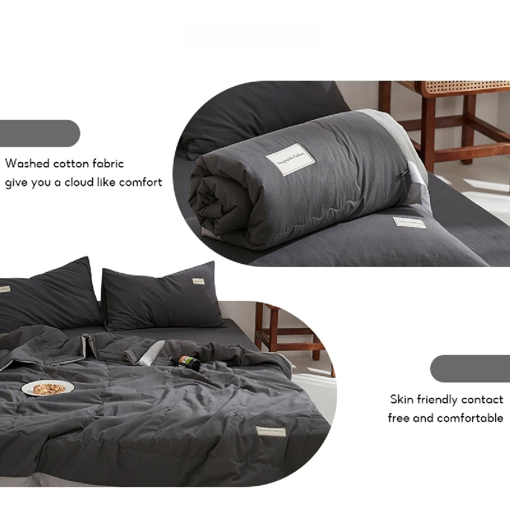 Koala Home Japanese Style Summer Blanket/ Soft Comforter Premium Cotton Blanket